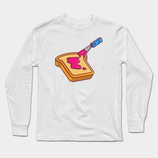 Bread With Strawberry Jam Long Sleeve T-Shirt